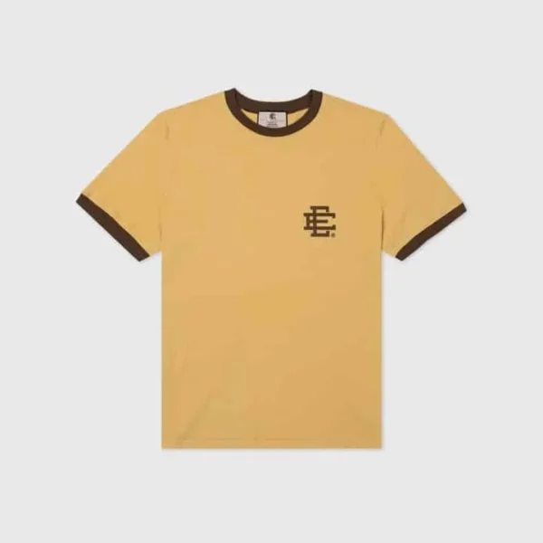 EE® Ringer T Shirt Brown