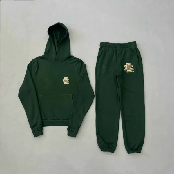 Eric Emanuel Dark Green Sweatsuit