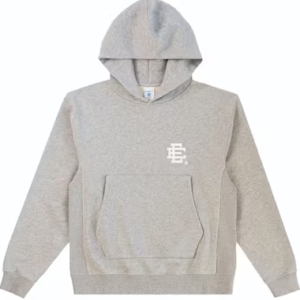 Eric Emanuel EE Basic Hoodie Heather Grey White