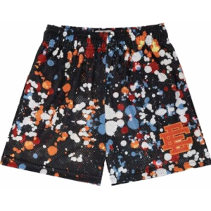 Eric Emanuel EE Basic Short – Black Splatter